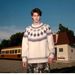 Nordic Style Fair Island Contrasting Color Sweater Men's Winter Lazy Style High-end Christmas Wear Soft Waxy Crew Neck Knitted Sweater_viptrois.com