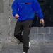 Men's Hooded Sweatshirt & Jogger Set – Oversized Pullover With Printed Logo & Matching Pants (S-XXXL) – Fleece-Lined For Fall/Winter_viptrois.com