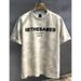 Trendy Brand Round Neck Stylish Short T-Shirt For Men Summer New Casual Printed Half Sleeve Top Fashion Versatile Tee_viptrois.com