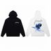 Brand Skull Print Heavy Cotton Unisex High Street Hooded Sweatshirt Long Sleeve Fashion_viptrois.com