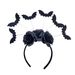 Unisex Halloween hairband bat head buckle Halloween costume headdress holiday party headband stage props._viptrois.com