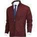 Men's Clothing Autumn And Winter New Men's Stand Collar Fashion Cardigan Fine Needle Sweater Jacket Large Size Sweater Men_viptrois.com