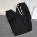 Unisex Casual Jogger Pants With Drawstring Waist, Loose Fit Sweatpants For Men & Women, Comfortable Polyester Lounge Pants For Sports & Everyday Wear_viptrois.com