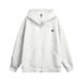 Vibe Trendy Brand Windbreaker Hoodie Unisex Autumn Winter Loose Short High Collar Hooded Zipper Jacket Solid Color_viptrois.com
