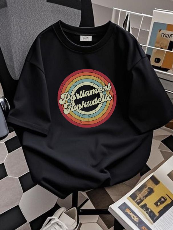 P Funk Parliament Funkadelic T Shirt Stretched Stylish Graphic Casual Designer Clothes Top For Everyday Wear Fashion Comfortable Soft Slightly_viptrois.com
