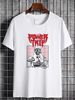 vtg Power Trip Band T-shirt White Unisex All Sizes S To 5Xl Short Sleeve Stretched Versatile Soft Comfortable Casual Slightly_viptrois.com