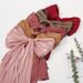 Women's Scarves Cool Breathable Bright Silk Chiffon Island Wrinkled Long Scarf Solid Color Simple Malay Indonesian Ladies Headscarf_viptrois.com