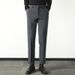 Business suit trousers men's slim straight casual trousers men's advanced drape anti wrinkle non iron trousers men_viptrois.com