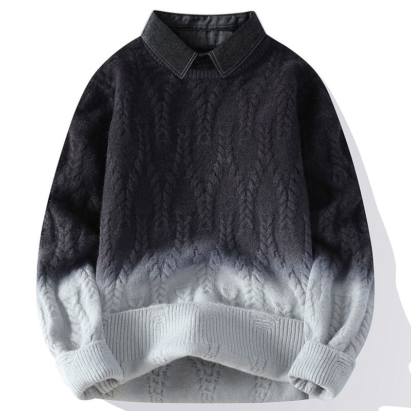women's clothing spring and autumn paul long sve sweater men's casual cotton solid color embroidered logo zipper pullover cardigan sweater_viptrois.com