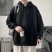 Autumn Winter New Hooded Loose Casual Top Solid Color Pullover Men Youth Fleece Sweatshirt Trendy_viptrois.com