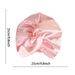 European And American Popular Silk Double Layer Sleeping Cap Cross Twist Cap Shower Cap Makeup Beauty Washing Cap One Piece Dropshipping_viptrois.com
