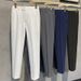 Men's Straight Leg Slim Fit Casual Trousers Elastic Waistband On Both Sides Spring Autumn_viptrois.com