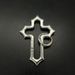 Heavy Industry Cross Keychain Hollow Jewelry Pendant Original Design Zinc Alloy High End_viptrois.com