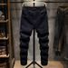 Winter New Velvet Jeans Men's Thickened American Straight Trousers Men's Warm Pure Black Casual Business Pants Men_viptrois.com