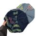 Korean Version Ins Blue Patch Washed Vintage Beret For Women Versatile Internet Celebrity Face-Slimming Octagonal Hat_viptrois.com