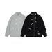 2026 Spring Round Neck Embroidered Cardigan Sweater T-shirt, Men's And Women's Sizes, Couple's Long Sleeved Solid Color Sweater_viptrois.com