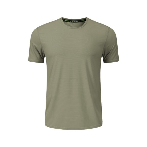 Men's Clothing Casual Ice Silk Outdoor Stretch Fitness Clothes Running T Shirt Men's Quick Drying Sports Short Sleeved Training Clothes_viptrois.com