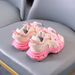 Girls' Shoes Autumn New Style LED Light Shoes Sports Mesh Shoes Small Children's Running Shoes Girls Dad Shoes_viptrois.com