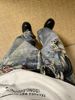 Men's Clothing Loose Casual Straight Pants Denim Print Washed Pants_viptrois.com