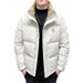 Pure Men's Jacket Winter Fashion Stand Collar Youth European And American Print Thickened Warm Cold-Proof Duck Down Coat_viptrois.com