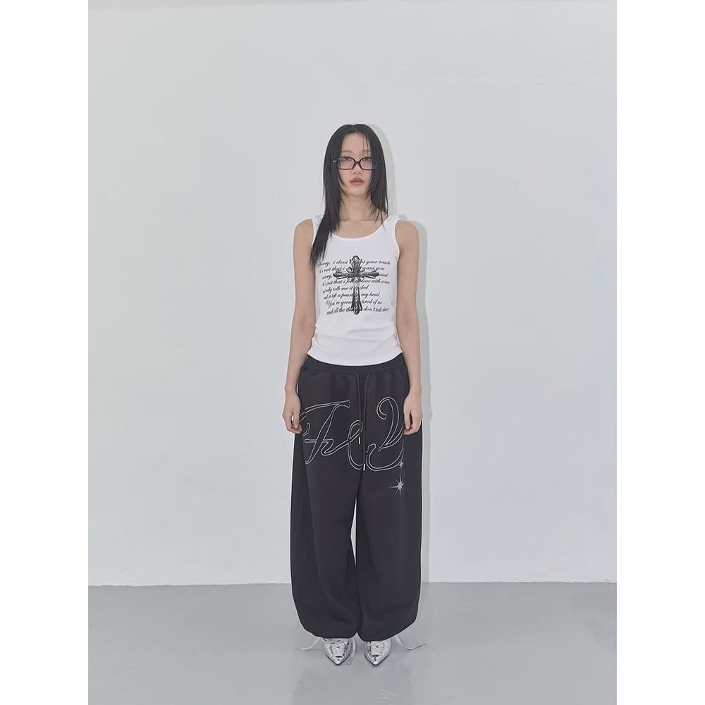 Men's ClothingTrade American Style Cleanfit Casual Pants For Women, Loose Fit, European And American High Street Niche Straight Leg Long Pants Trendy_viptrois.com