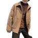 Loom Loom Woolen Trendy Handsome Jacket Men's Student Short Style Autumn Winter Large Size Social Padded Trench Coat Men_viptrois.com