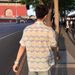 Pulse Pulse American Retro Hawaiian Short Shirt For Men Summer Beach Vacation Trendy Brand Versatile Thin Half Sleeve Jacket_viptrois.com