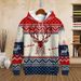 Pure Christmas Men's Hoodie Season Fun Santa Claus Print Casual Pullover Fashion Long Sleeve Sweatshirt Top_viptrois.com