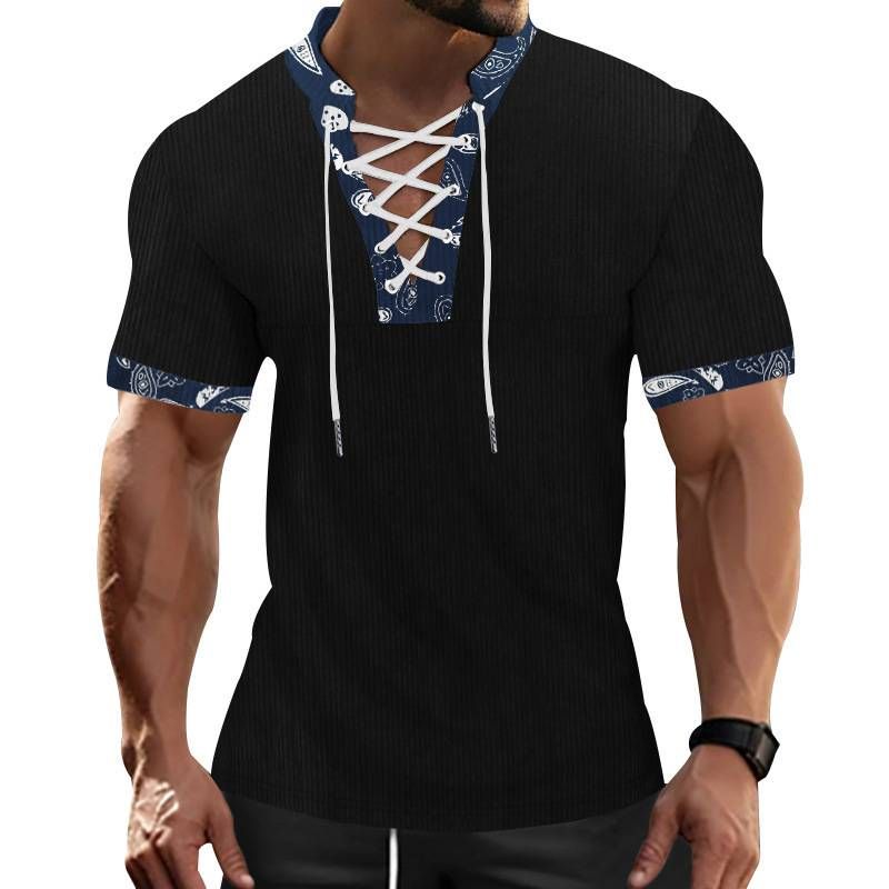 The 2025 Summer New Men's Casual, Breathable And Fashionable Short-sleeved Shirt_viptrois.com