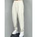 New Drape Ice Silk Nine-inch Casual Pants For Men, Summer Straight-leg Loose Wide-leg Pants, Trendy Brand Sports Pants_viptrois.com