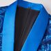 Men's Clothing New men's clothing three dimensional square sequin casual dance suit jacket boutique fashion suit jacket_viptrois.com