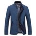 1 Factory Direct New Thin Jacket Men Spring Autumn Coat Casual Middle-aged Business Korean Version Slim Wholesale_viptrois.com