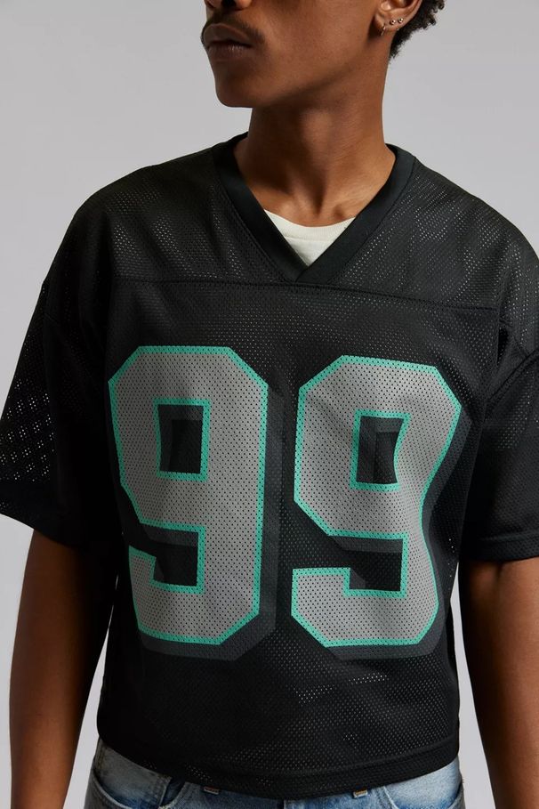 Men's Clothing Retro Jersey Short Sleeved Men's Digital Printing Street Sports Style T Shirt Hollow Loose Top T Shirt_viptrois.com