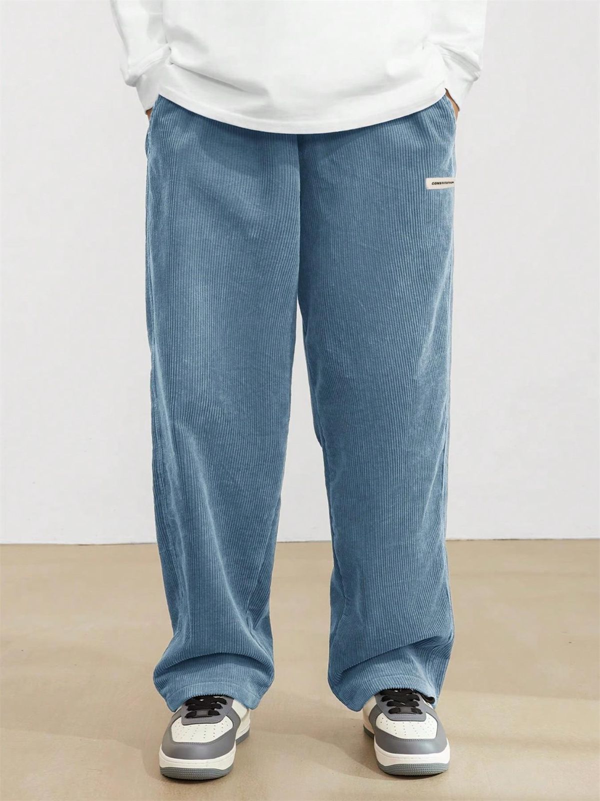 Men’s Corduroy Casual Pants – Relaxed Fit, Straight Leg, Adjustable Waist (S-XXL, 8 Colors) – Vintage-Inspired Comfort For All Seasons_viptrois.com