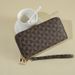 Wallet Card Cases Men's And Women's Long Wallet Fashionable Large Capacity Simple Windmill Print Pu Change Clutch Mobile Phone Bag_viptrois.com
