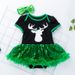 Baby Clothing Mother's Day Children's Clothing Baby Love Sequins Short Sleeve Halter Dress Holiday Princess Dresses_viptrois.com