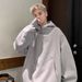 Spring and Autumn Hoodie Hoodie Men's Casual Trendy Brand Versatile Youth Rascal Handsome Retro Sports Coat_viptrois.com