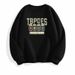 American Retro Hong Kong Style Printed Crew Neck Sweater 2024 Autumn And Winter New Velvet Thickened High-end Loose Tops And Clothes_viptrois.com