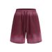 Men's Clothing Distressed Washed Waffle Shorts – Unisex Vintage-Inspired Cotton Shorts With Spray Print & Raw Hem (325g Heavyweight Fabric)_viptrois.com