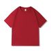 New 210g Combed Pure Cotton Loose Short-sleeved T-shirt For Summer 2025_viptrois.com