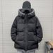 Men's Clothing Fashion Winter With Striped Design, 900FP Duck Down Filled, Short Parka Coat For Teens & College Students (Black, Champagne, Gray)_viptrois.com