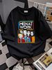 Rare Men At Work Band Gift For Fan Black S-2345XL Unisex T-shirt GC770 Summer Versatile Homme Top For Everyday Wear Slightly Soft Breathable_viptrois.com