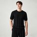 Men's Slim Fit Knitted T-Shirt Henley Collar Short Sleeve Summer Business Commuter Versatile New Style Mature_viptrois.com