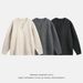 Nordmann Lazy Textured Cable Knit Small V-Neck Sweater For Men, New Autumn And Winter Retro Loose Trendy American Style Knitted_viptrois.com
