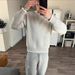 Streetwear Embroidered Sweater Men – Oversized Knit Pullover With Floral Jacquard Design (Grey/Black, S-XXL)_viptrois.com