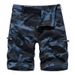 Man's clothing Men's cargo shorts camouflage baggy plus size casual men's quarter pants_viptrois.com