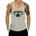 Summer Vest For Men, Loose-fitting Waistcoat, Basketball Trendy Sports Fitness Undershirt, I-shaped Sleeveless T-shirt_viptrois.com