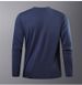 Men's Performance Long Sleeve T-Shirt – Moisture-Wicking Workout Top For Running & Gym (Black/Deep Blue/Heather Gray/White)_viptrois.com