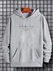 Men's Autumn And Winter Casual And Fashionable Loose Hoodie, California Inspired Letter Print, Warm Long Sleeved Pullover Sweater_viptrois.com