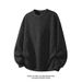 Men's Clothing Cleanfit Full Print Men's Cleanfit Printed Pullover Sweatshirt Vintage Loose Fit Casual Crewneck Long Sleeve Top With All-Over Design_viptrois.com